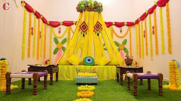 Haldi & Mehndi Decorations